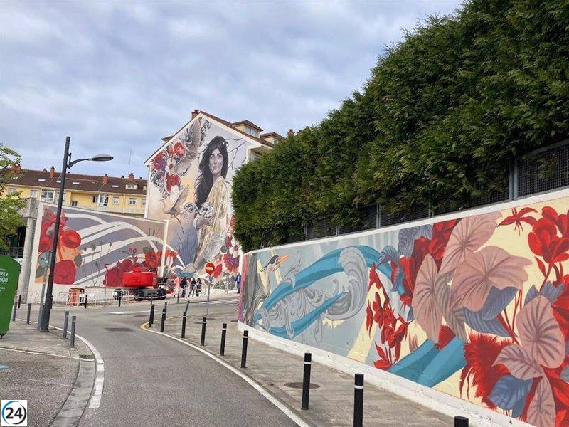 El arte gallego lucha por el título de mejor mural mundial en 2023