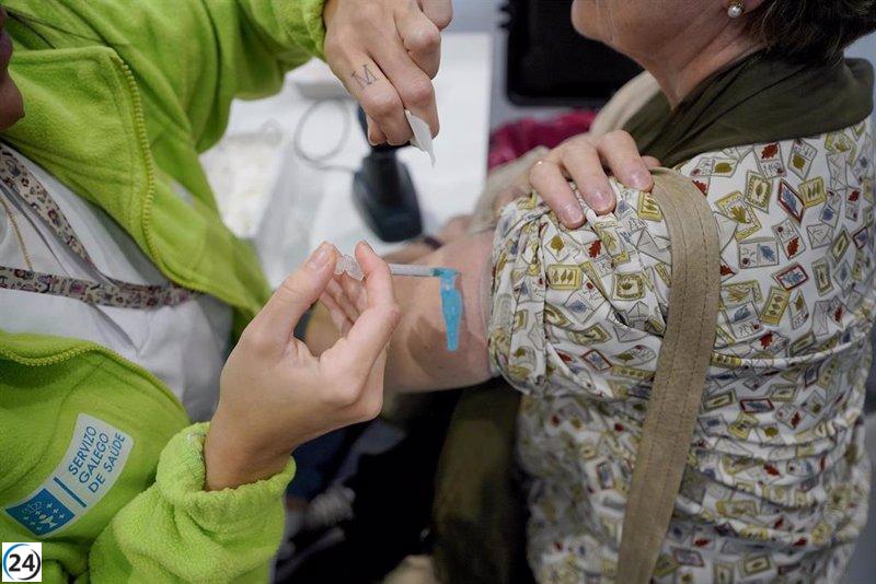 Sergas extiende campaña de vacunación contra gripe y covid hasta el 26 de enero ante el descenso de casos