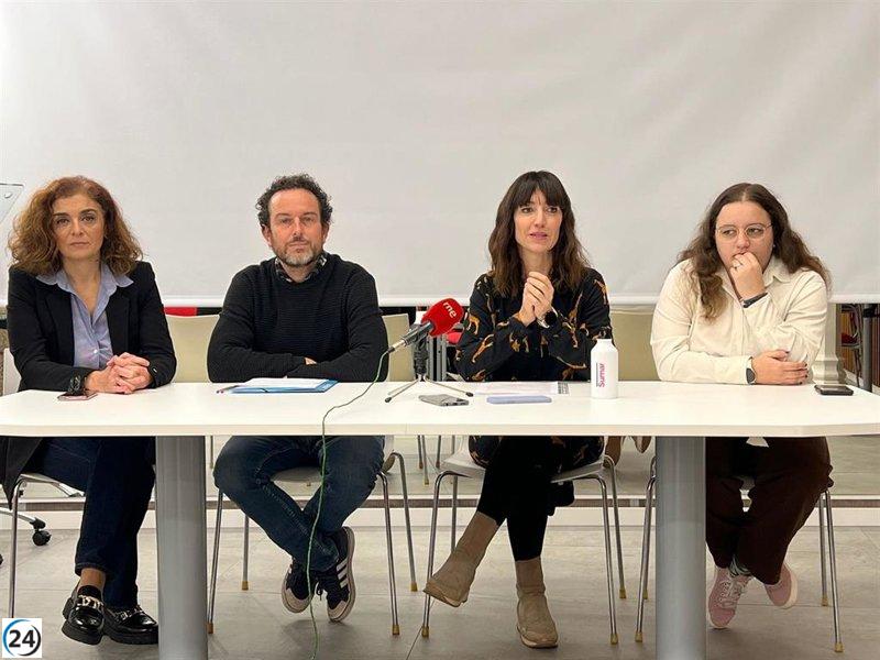 Sumar propone desprivatizar servicios públicos y un nuevo Estatuto como pilares del proyecto país laborista