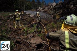 Incendio en Crecente apagado después de destruir 170 hectáreas de bosque.