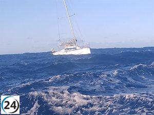 Encuentran sin vida al tripulante del velero a cinco millas de Cabo Fisterra en Costa da Morte.