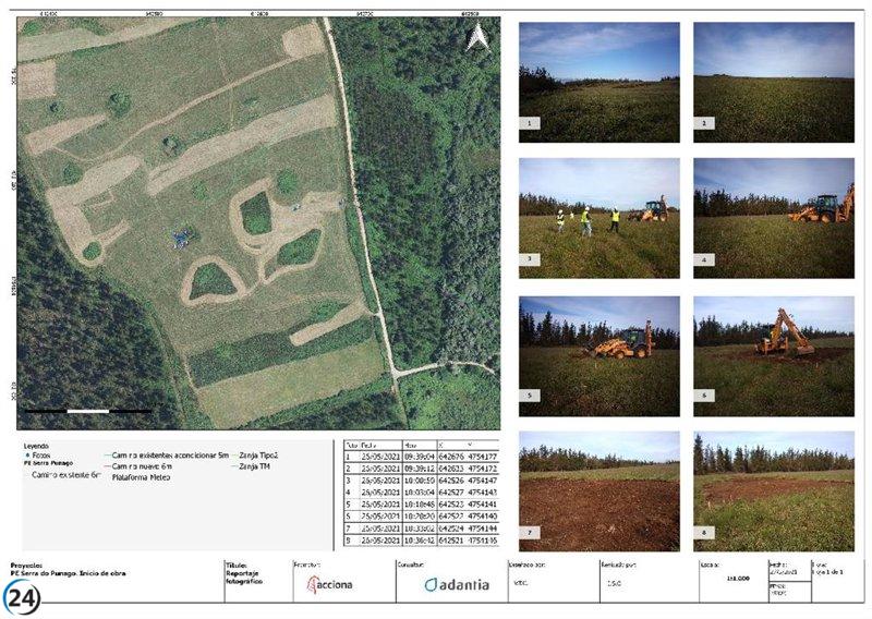 El Tribunal Superior de Xustiza de Galicia suspende proyecto eólico en Castroverde y Baralla por incumplimiento ambiental.