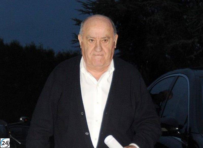 Amancio Ortega recibe millonaria ganancia por dividendo de Inditex.