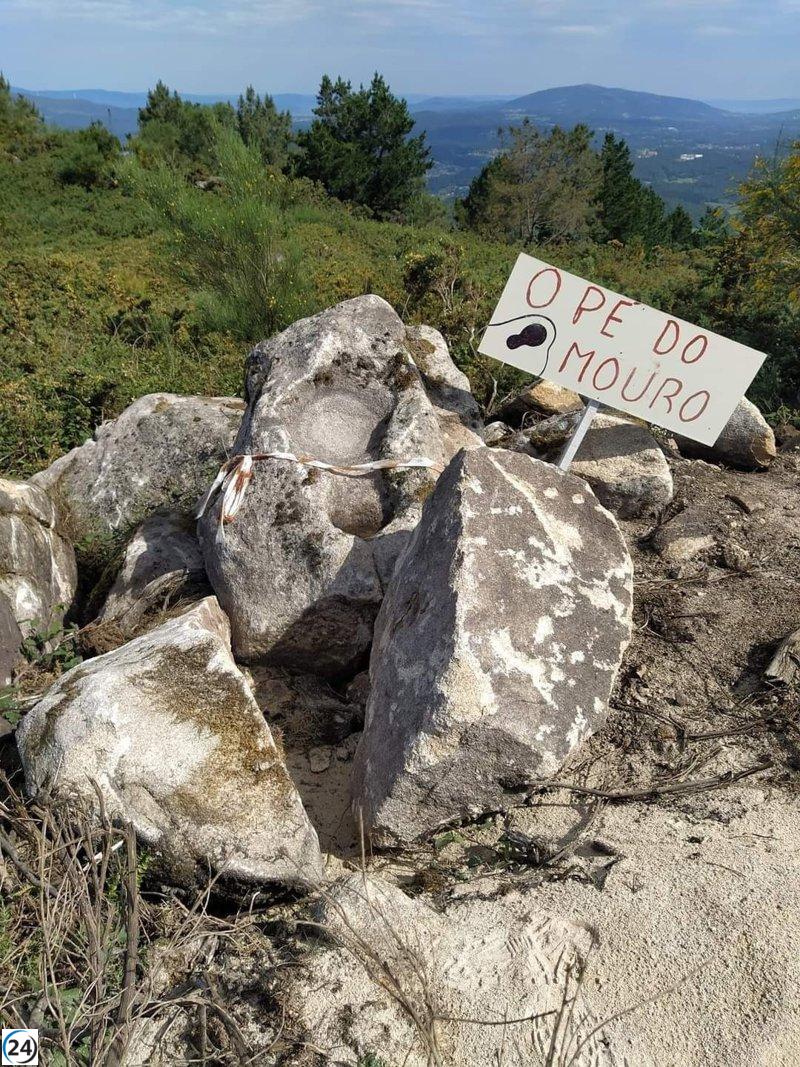 El TSXG suspende las obras del parque eólico Acibal debido al descubrimiento de restos arqueológicos.