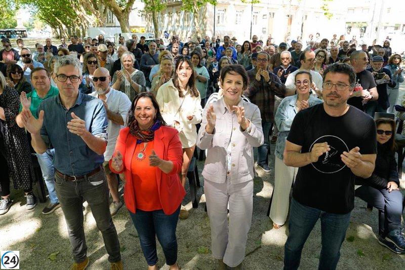 Ana Pontón insta a votar por el BNG en Ferrol para dar voz a Galicia en Europa