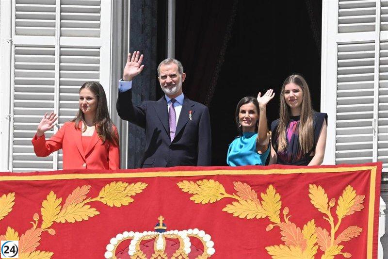Rey Felipe VI premia al director de la Real Banda de Gaitas de Ourense