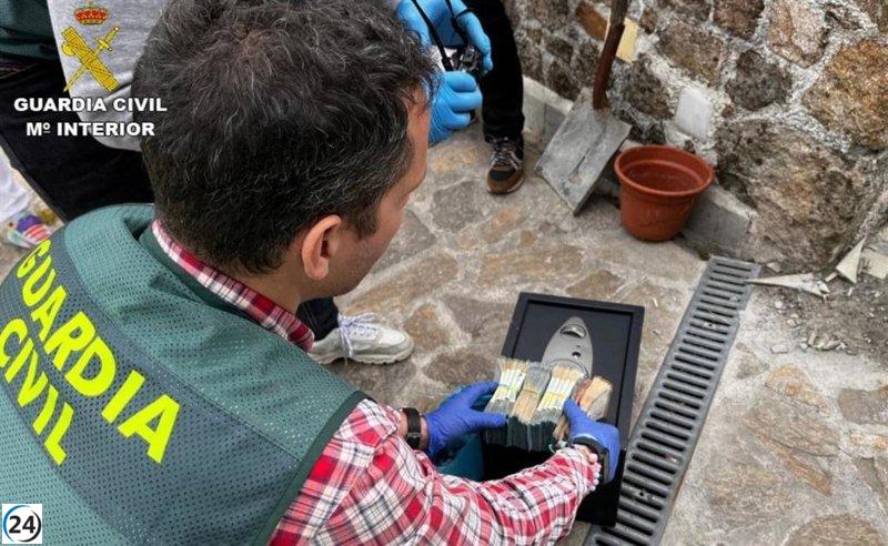 Cinco implicados en la desarticulación de un punto de venta de droga en A Estrada