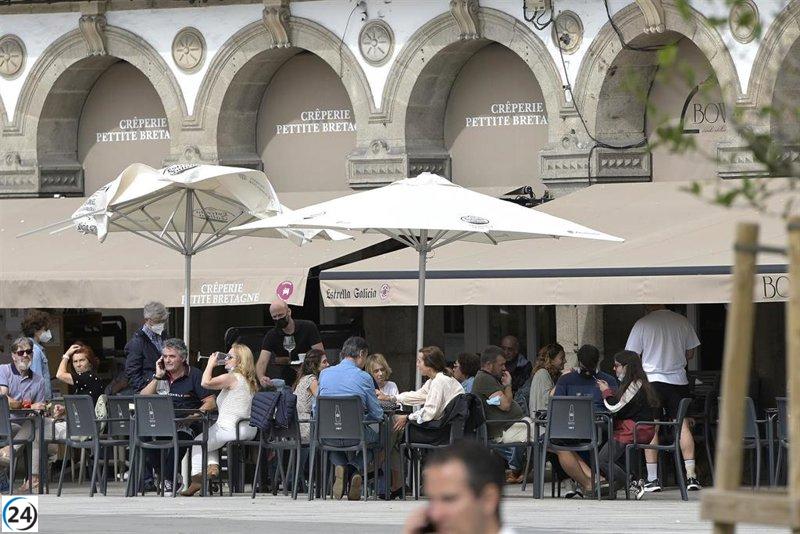 El sector turístico en Galicia aumenta en 1.400 afiliados a la Seguridad Social durante julio.