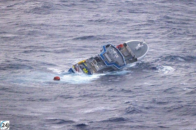 El hundimiento del 'Argos Georgia' fue provocado por un fallo en una compuerta.