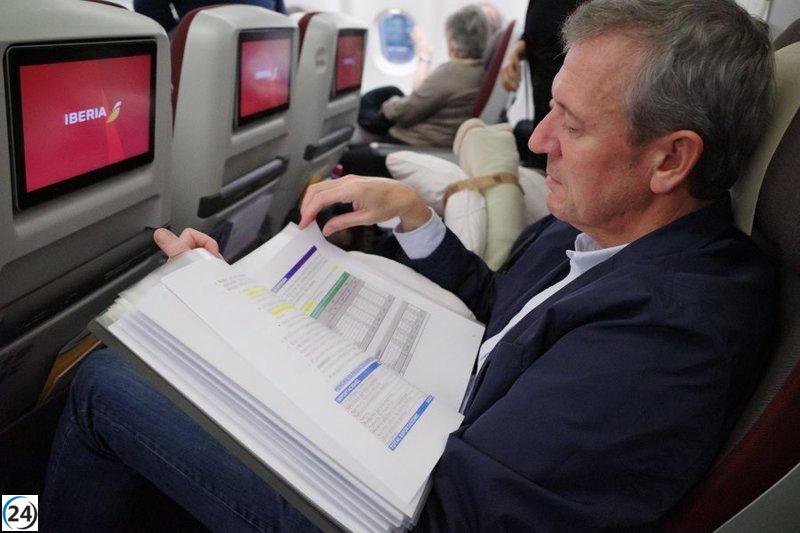 Rueda viaja a Brasil para promocionar las inversiones en Galicia entre empresarios.
