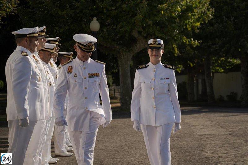 El Ayuntamiento de Marín otorga a la princesa Leonor el título de hija adoptiva.