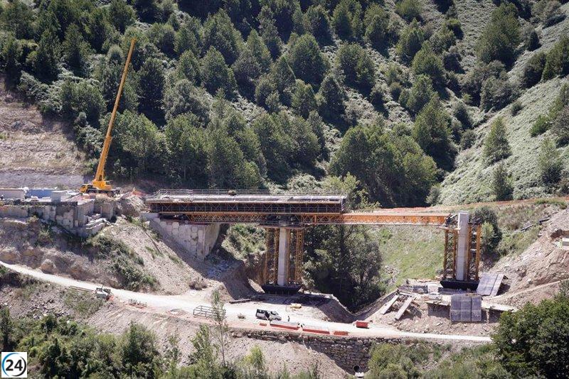 El viaducto de O Castro en la A-6 estará completamente operativo a partir del 30 de diciembre.