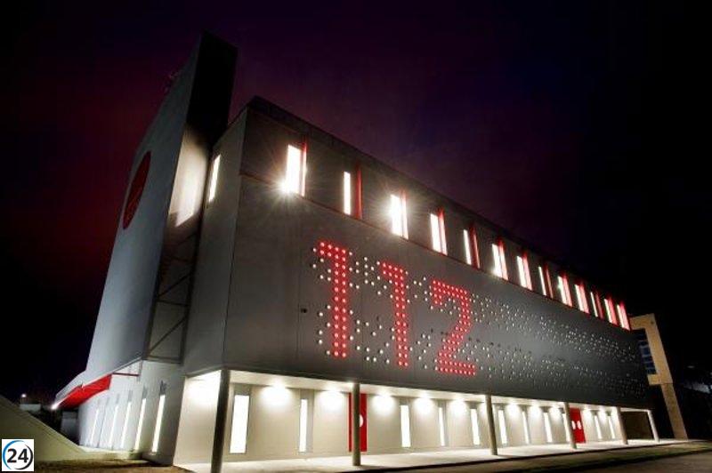 Seis evacuados en incendio nocturno en un colegio de idiomas en Ferrol.