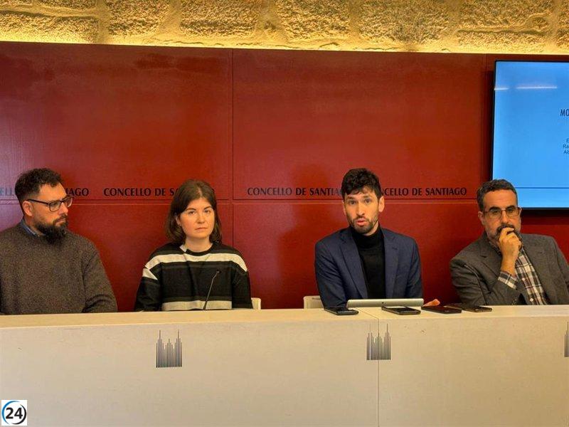 Santiago clasificada como zona de mercado inmobiliario tensionado, revela estudio de la UDC para el ayuntamiento.