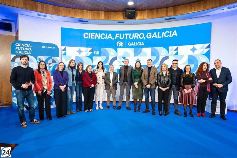 Rueda ambiciona convertir a Galicia en un líder en innovación y destaca la ciencia como clave del presente y el futuro.
