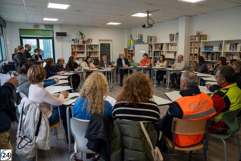 Rehabilitación de centros de O Morrazo afectados por 'Martinho' tomará dos semanas y media, sujeta a condiciones meteorológicas.