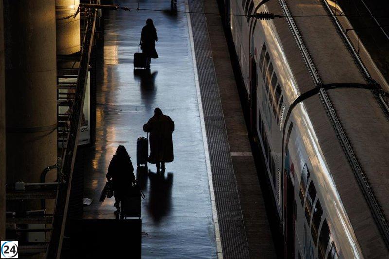 Renfe restablece el servicio ferroviario en Galicia tras el corte de luz del lunes.