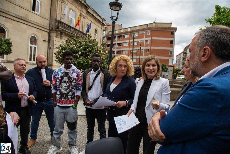 El PPdeG solicita al Gobierno medidas urgentes para los migrantes de Mondariz-Balneario que enfrentan desalojo.