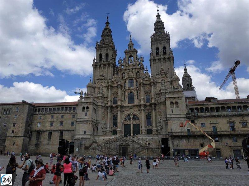 Turista recibe tres años de prisión por atacar a peregrinos en Santiago.