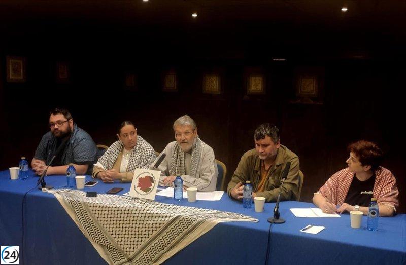 Gallegos se suman a movilización mundial por la ayuda humanitaria en Gaza.
