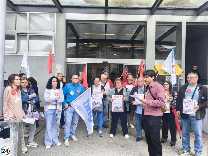 Manifestaciones en Galicia exigen soluciones para las demoras en la atención sanitaria: “¡Que Rueda también espere!”