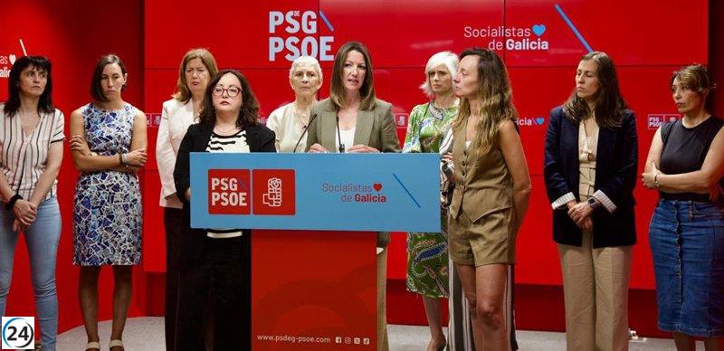 PSdeG cuestiona apoyo de Rueda a Villares en medio de constantes denuncias de agresiones sexuales.