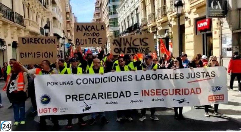 Huelga en helicópteros de rescate y antiincendios en Galicia, pero se garantizan todos los servicios.