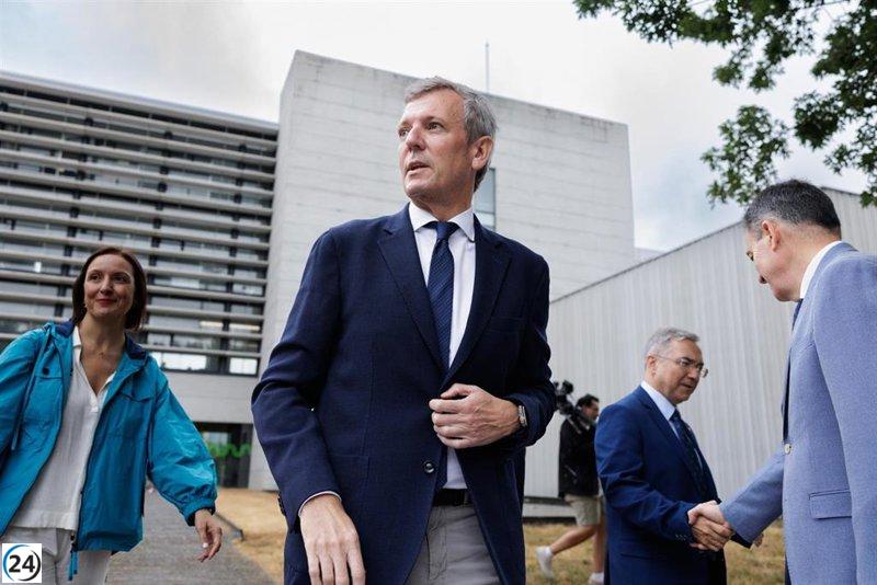 Rueda apoya la colaboración del PP de Ourense en los presupuestos municipales: