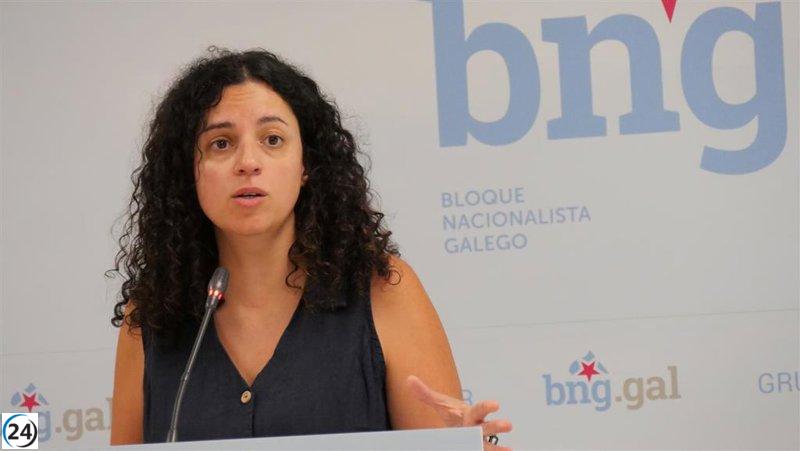 El BNG solicita al Parlamento que la Xunta aclare su vínculo con la red Montoro y el nepotismo empresarial.