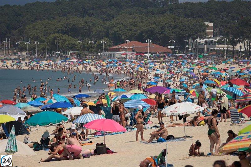 Continúa la alerta naranja por altas temperaturas y la suspensión de eventos deportivos en 74 municipios de Galicia.