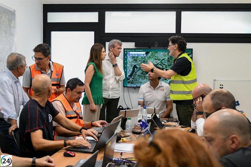 Rueda solicita al Gobierno reforzar recursos ante la grave crisis de incendios.