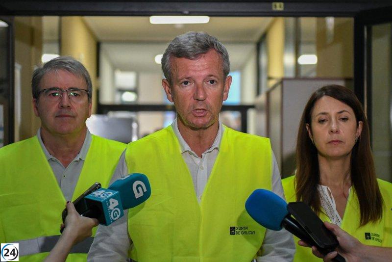 Alfonso Rueda solicita a Sánchez activar urgentemente a las Fuerzas Armadas: 