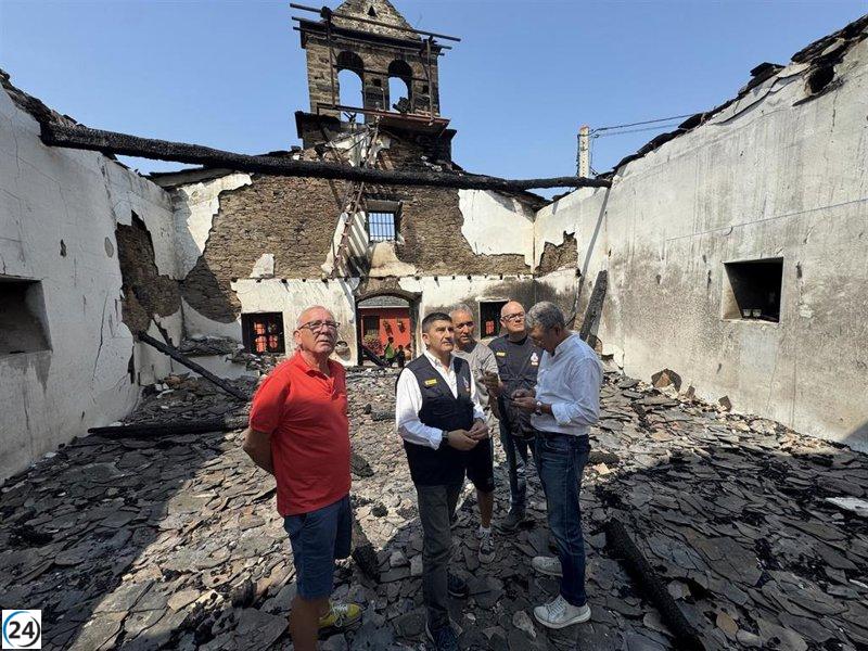 Pedro Blanco critica la doble moral de la Xunta: reduce recursos para incendios y exige más al Gobierno.