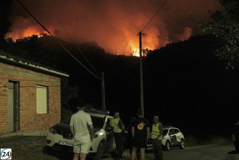 Galicia en llamas: más de 88.000 hectáreas devastadas por ocho incendios, tres de ellos recientes.