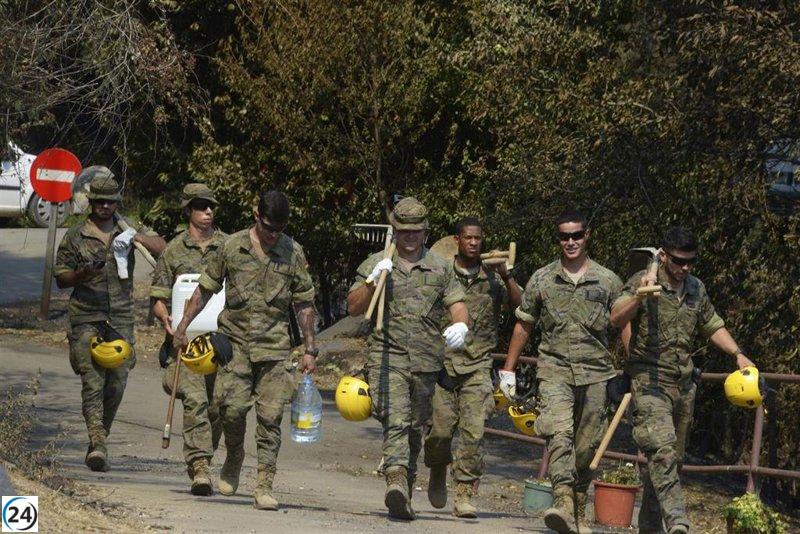 Rueda aboga por la permanencia de la UME y mayores recursos para la recuperación tras incendios.