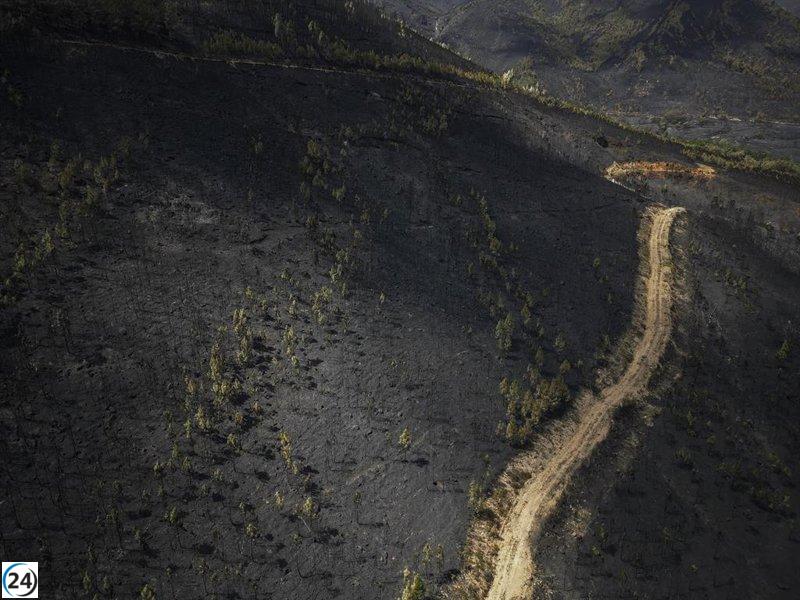 Controlado el incendio de Larouco en Ourense, el más devastador en la historia gallega con 30.000 hectáreas afectadas.