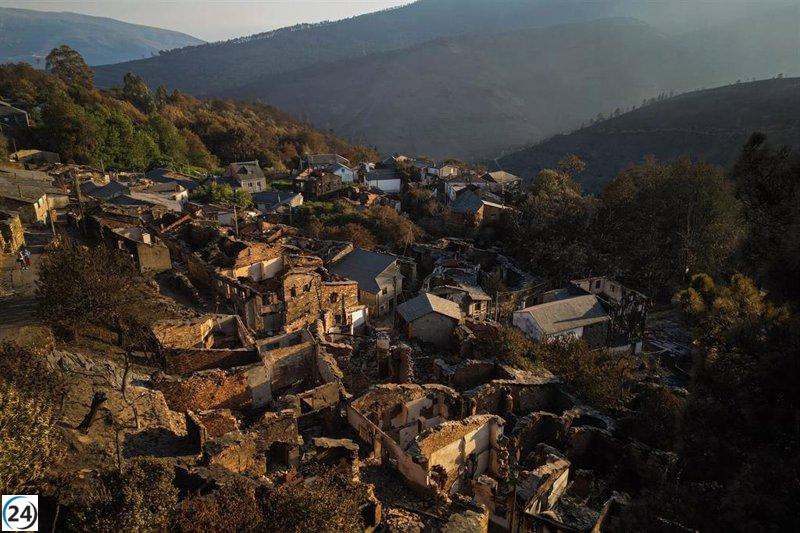 Los incendios en Chandrexa y Trevinca persisten, aunque Galicia muestra signos de recuperación.