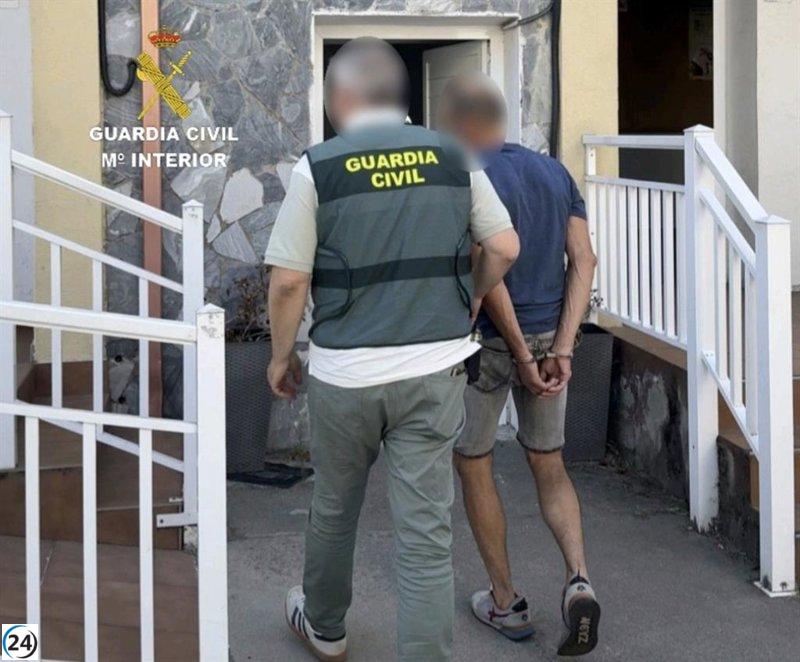 Detenido en Arbo tras ser relacionado con múltiples incendios; su seguimiento comenzó en 2022.
