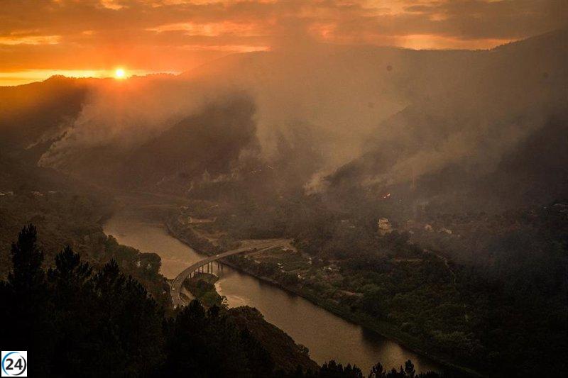 Galicia se mantiene libre de incendios activos: dos fuegos estabilizados y el resto controlados.