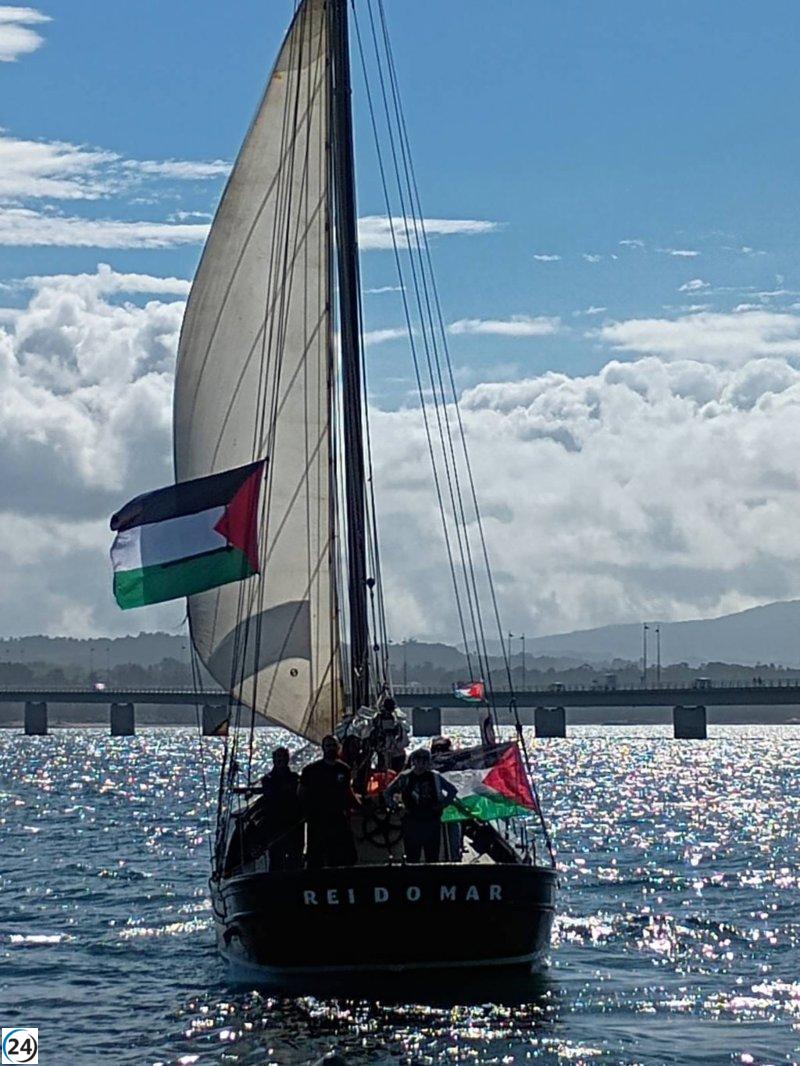 Galicia se une en masa por tierra y mar para respaldar la Flotilla a Gaza: