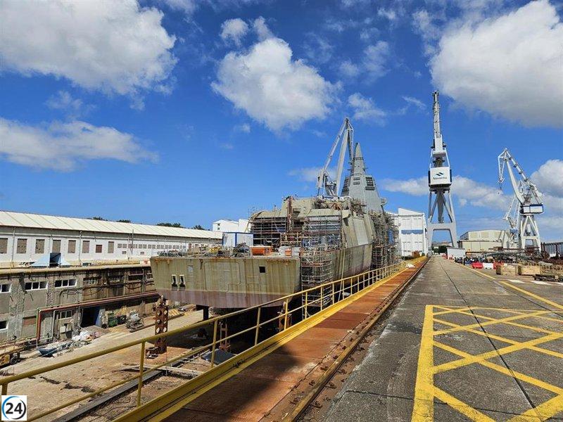 Navantia impulsa el empleo en Ferrol con 66 nuevas vacantes en su astillero.