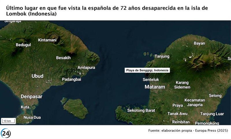 La Policía de Indonesia revela que el cuerpo de Matilde Muñoz fue movido en cuatro ocasiones tras su asesinato.