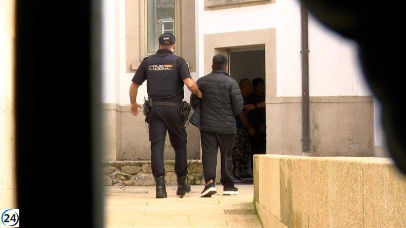 Imponen prisión preventiva a los tres arrestados por el cargamento de cocaína en A Pobra (A Coruña)