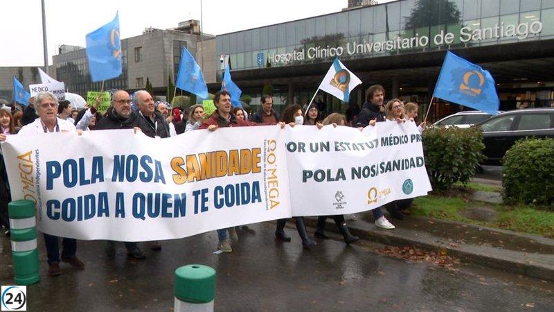 La Xunta advierte sobre el grave impacto de la huelga médica: 250 cirugías canceladas en un solo día.