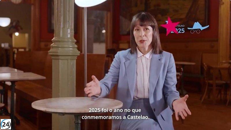 Pontón se despide de 2025 inspirándose en Castelao y abogando por la protesta como medio para luchar por la justicia.