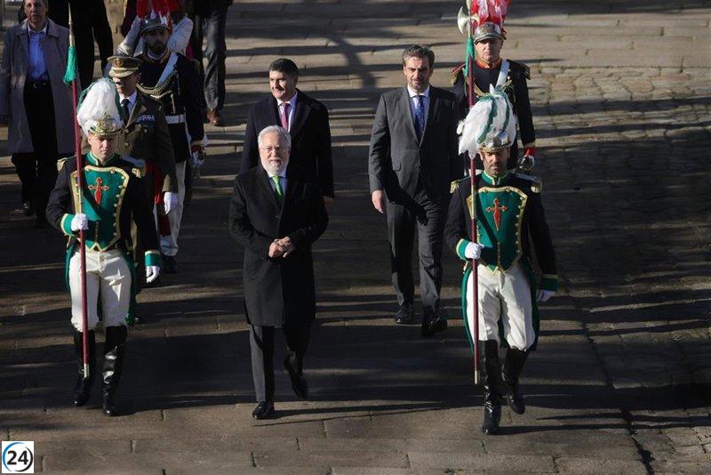 Santalices extiende una invitación al Papa León XIV para que visite Santiago, en homenaje a los gallegos afectados por los incendios.