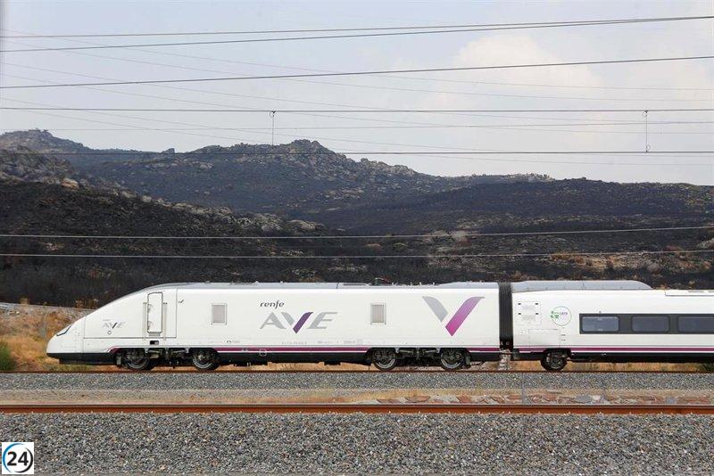 Interrupción del servicio de tren entre Monforte y Laxosa tras daño deliberado en la catenaria.