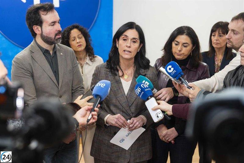 El PPdeG critica el acuerdo entre PSOE, BNG y José Tomé para afianzarse en la Diputación de Lugo.