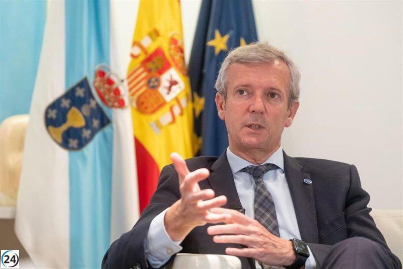 Rueda critica el injusto sistema de financiación que deja a Galicia rezagada tras encuentros a puerta cerrada.
