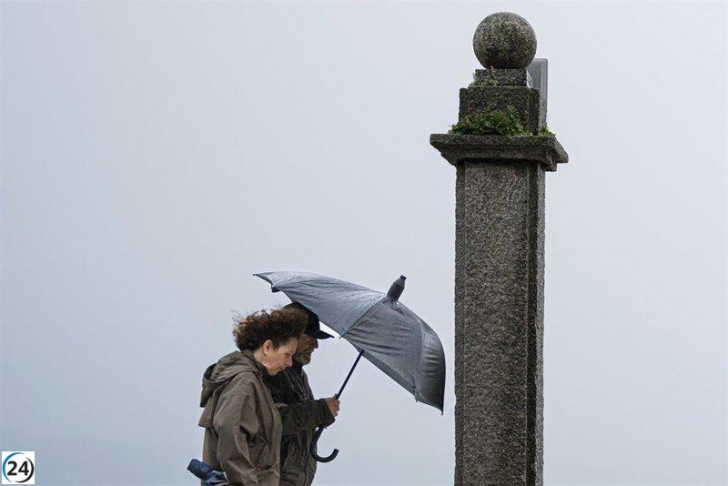 Tempestad provoca más de 200 emergencias en Galicia este miércoles.